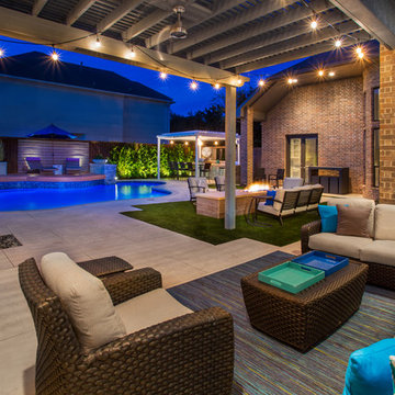 Patio Prepaired for a Party