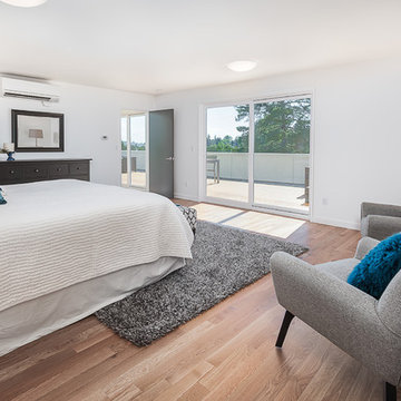 Hawthorne Hills Modern House master bedroom