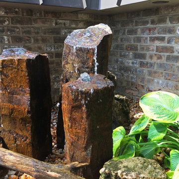 Mongolian Basalt Column Fountains