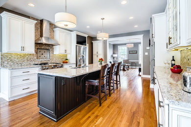 Example of a kitchen design in Philadelphia