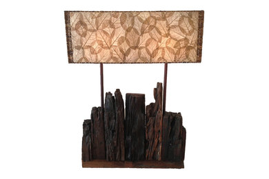 Wooden Fairy Tale Block Lamp