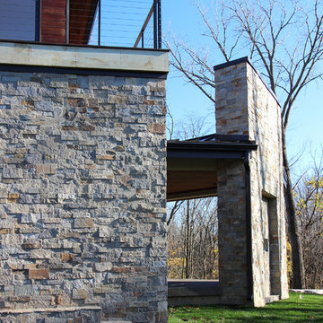 Copper Ledgestone™ - Contemporary Rockitechture