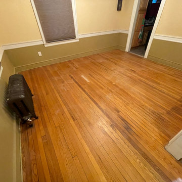 BEFORE - Sand & Stain - Dining Room