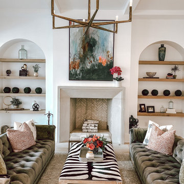 Contemporary Glam Living Room