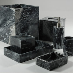 Palazzo Black Bathroom Set - Products