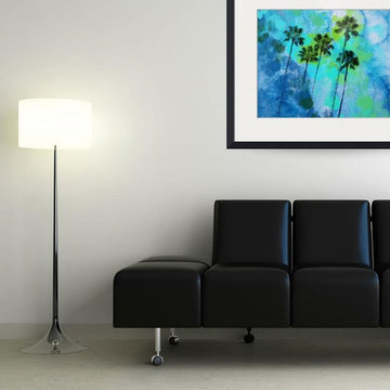 Succulents and Tropical Canvas Art by Irena Orlov