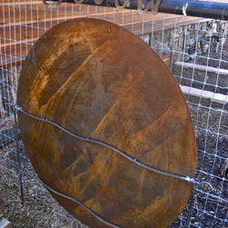 Steel Landscape Elements and Sculpture - Fire Pit Accessories