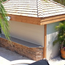 Motorized Rolling Security Shutters- Schell Home - Products