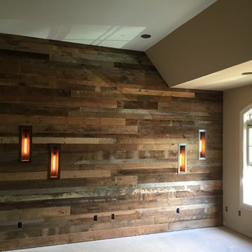 Accent Wall with Recessed Light