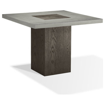 Modus Modesto Concrete Table in Concrete/French Roast