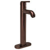 628 Vessel Sink Ensemble 718 Faucet, Brown, Oil Rubbed Bronze, 718 Vessel Faucet