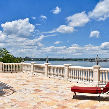 Concrete Balustrade - Patio / Waterfront View