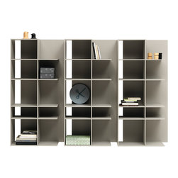 fusion wall mounted wall system by nendo - Display And Wall Shelves 