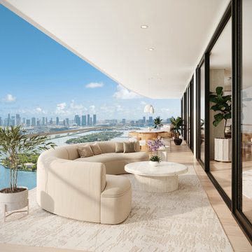 Miami Beach Modern Organic Penthouse
