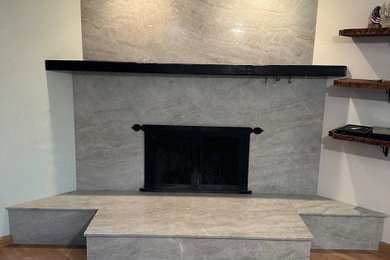 Fireplace | Custom Stone Veneer