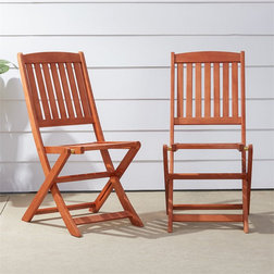 Transitional Outdoor Folding Chairs by Homesquare