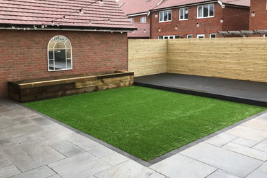 Garden area perfect for hosting