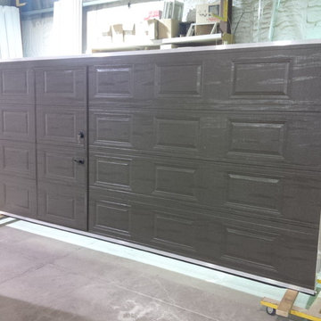 Classic Raised Panel WalkThru Garage Door