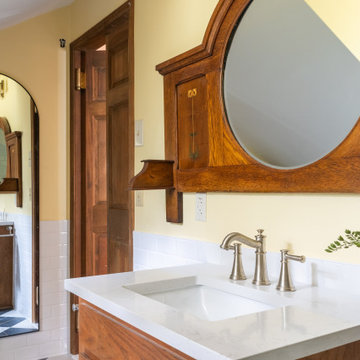 Two Traditional Bathrooms Remodels