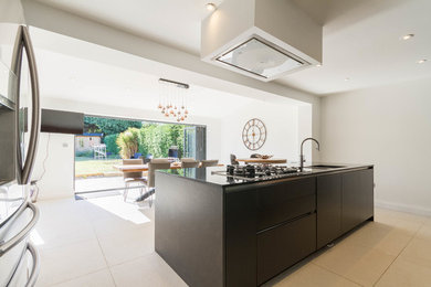 Contemporary kitchen in London.