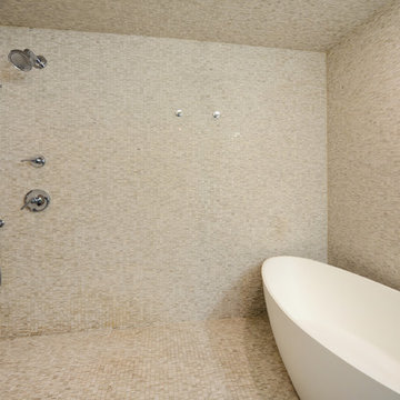 Contemporary townhouse centrally situated on one of Hoboken’s finest blocks.