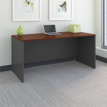 UrbanPro 66W x 30D Office Desk in Hansen Cherry - Engineered Wood