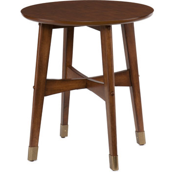 Rhoda Round End Table - Wood
