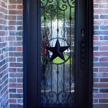 Square Iron Doors