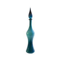 TEAL EMPOLI FLOOR DECANTER - Vases