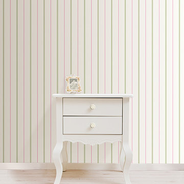 Little Tailor Pinstripe Wallpaper