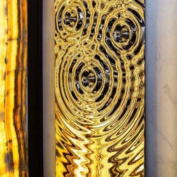 Golden Touch: A Luxury Bathroom with the Interference Towel Dryer