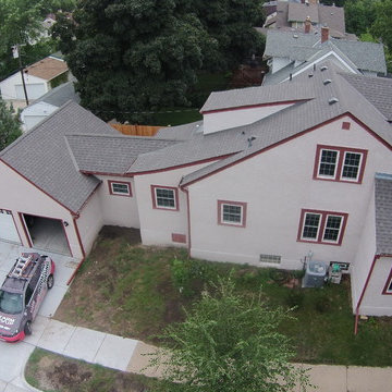 New Roof in Minneapolis. Atlas "weatherwood"