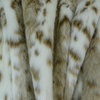 Plutus Siberian Leopard Handmade Throw, 48"x60"