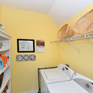 75 Beautiful Small Yellow Laundry Room Pictures Ideas Houzz