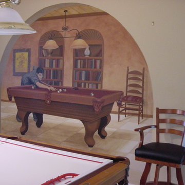 Trompe L'loeil Mural