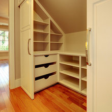 Closet in the eaves