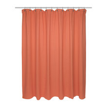 coral shower curtain