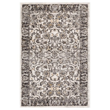 Well Woven Amba Sonoma Traditional Distressed Beige Area Rug 2'3"x3'11"