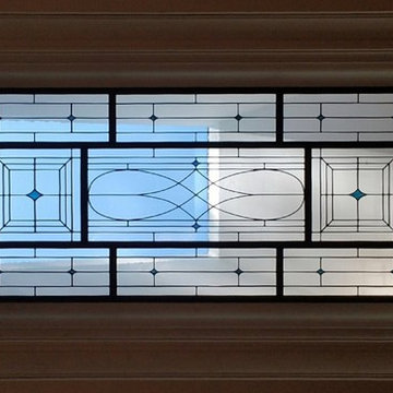 9-Panel Leaded Glass Skylight - Style Guide - Clear Textures