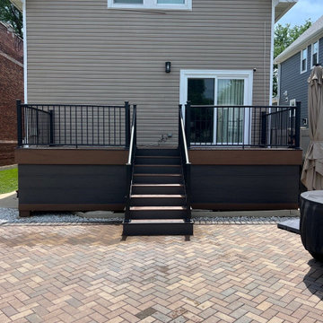 Maintenance free composite deck