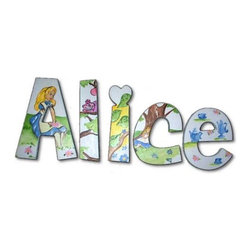 Alice in Wonderland Letters - Wall Letters