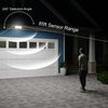 13.25" 3 Light LED CCT Adj. Outdoor Motion Sensor Security Flood Light White