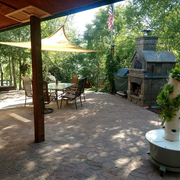Facelift to an old patio.