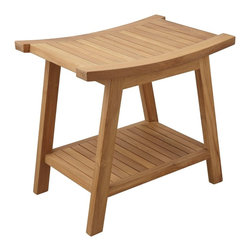 TANDEA TEAK SHOWER STOOL - Products