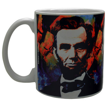 Abraham Lincoln "Knowing Lincoln" Mug Art by Mark Lewis