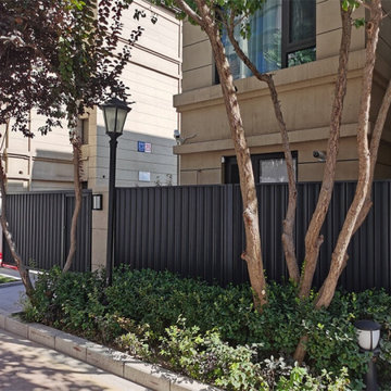 The beauty of the Watercolor series of fences and courtyard gates