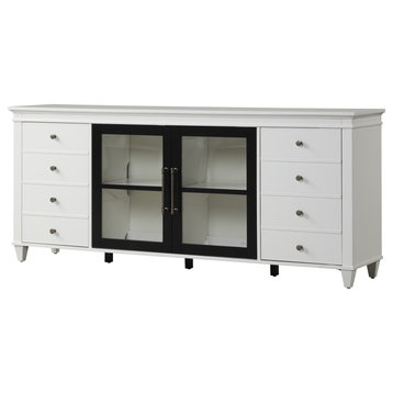 Parker House Domino 84" Console With 4 doors