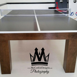 Ping Pong Table (Modern) - Home Decor