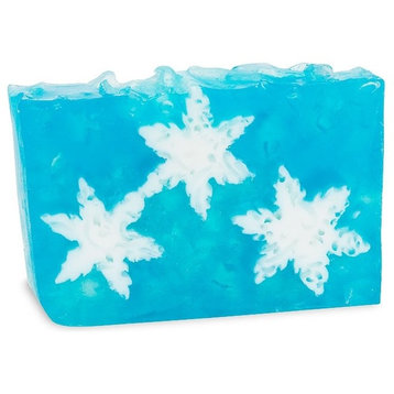Snowflakes Shrinkwrap Soap Bar