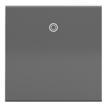 Adorne Paddle Switch, 4-Way, 20Amps, 120V, Magnesium